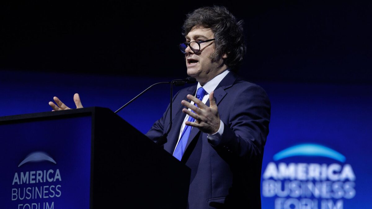 Milei defende “consenso do capitalismo” em evento nos EUA