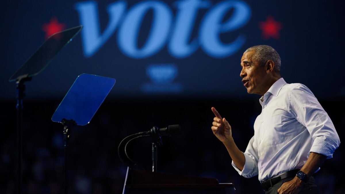 Obama tacha Trump como ameaça à democracia